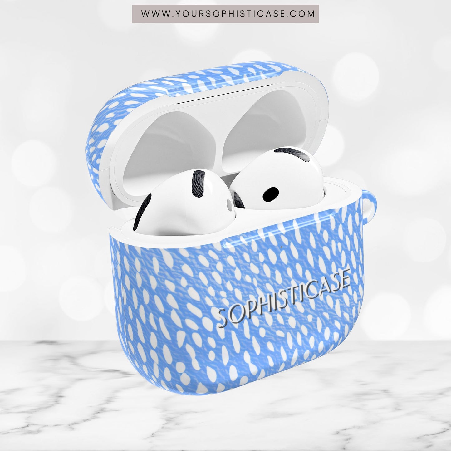 AirPod Cases - Oh Deer! in Blue