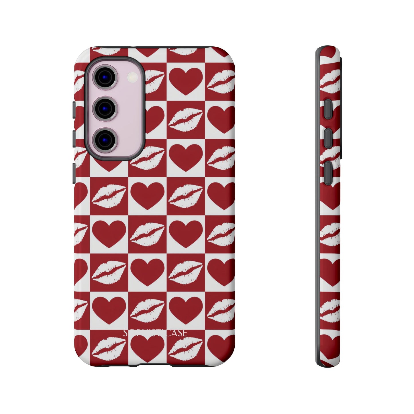 Belle Amie in Red - Samsung Galaxy Case
