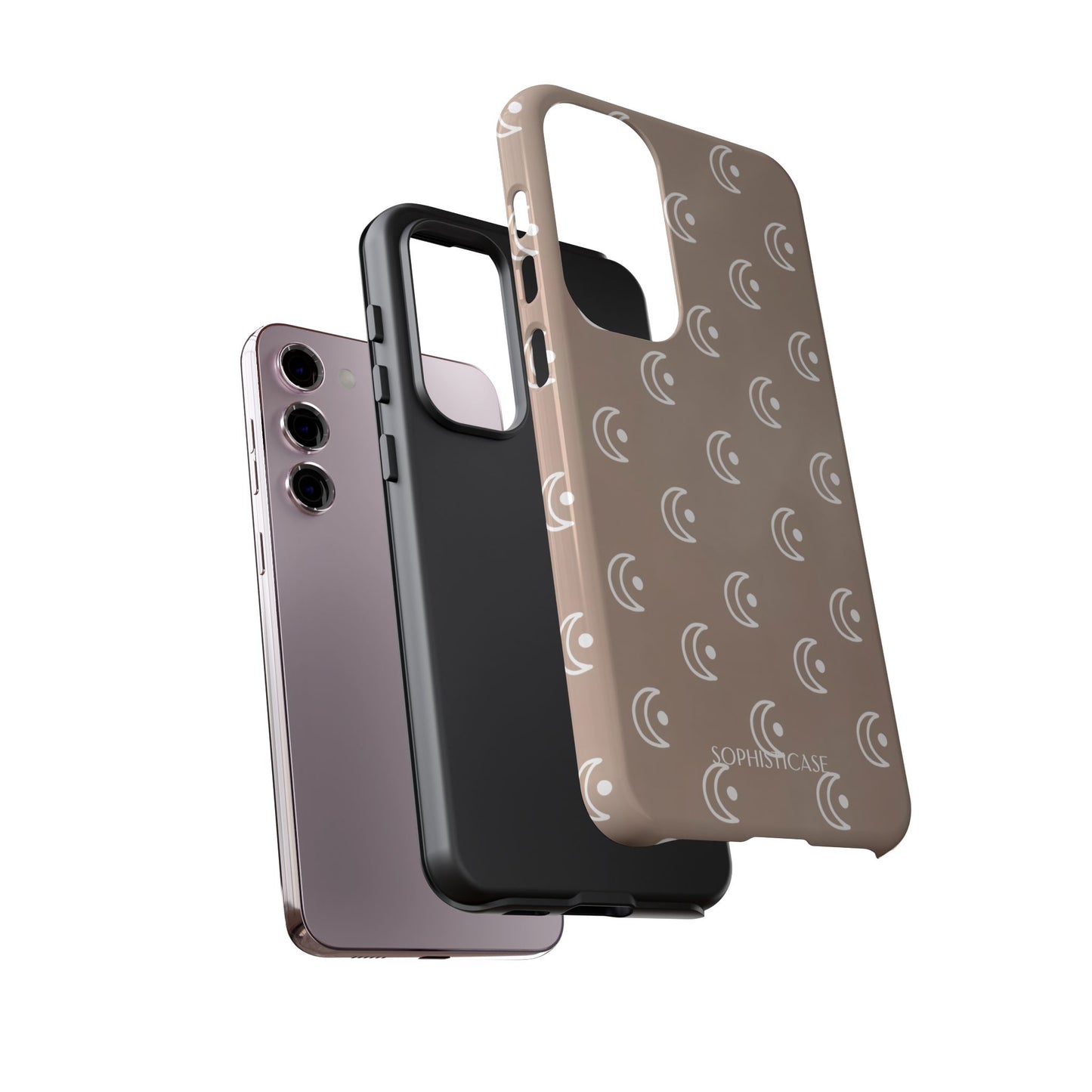 Moon Phase in Boho Brown - Samsung Galaxy Case