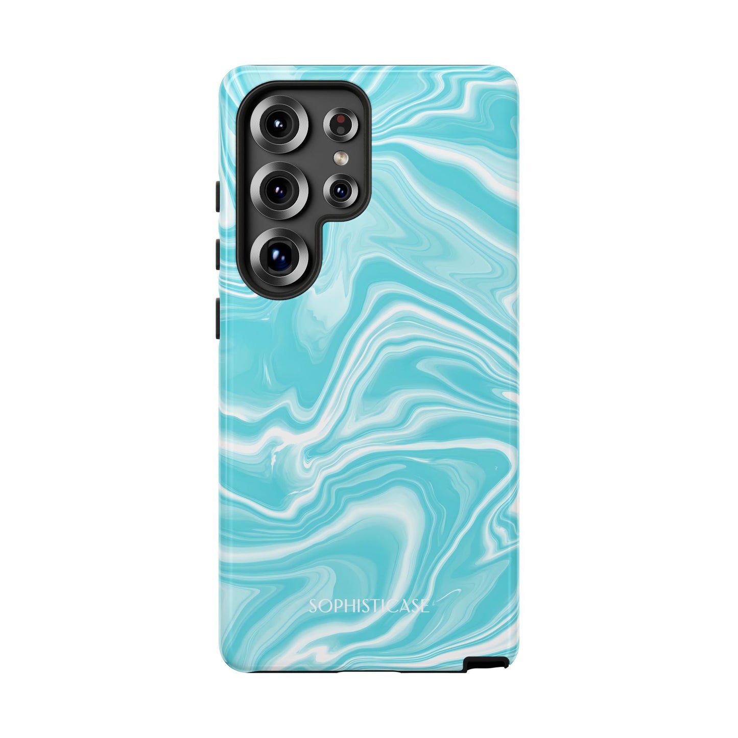 Liquid Dreams in Aqua - Samsung Galaxy Case