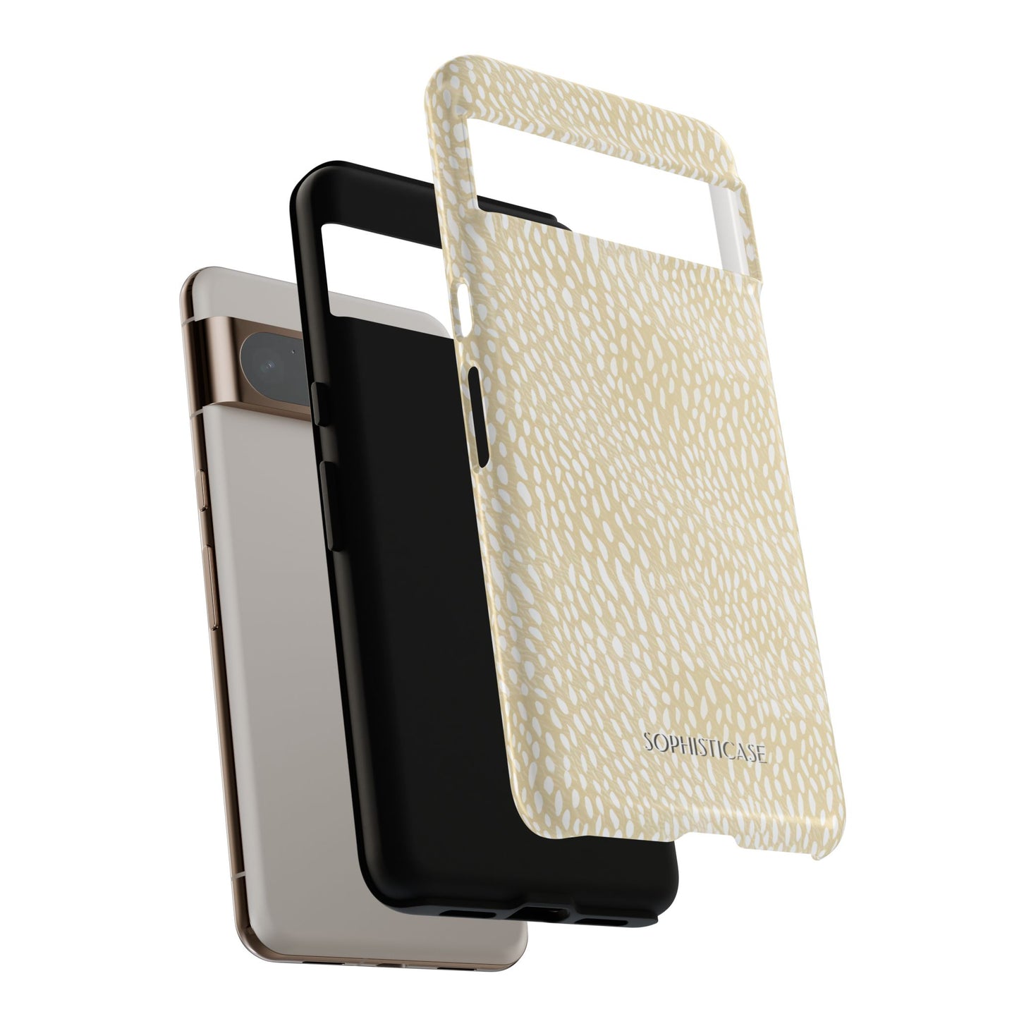 Oh Deer! in Neutral Beige- Tough Phone Case