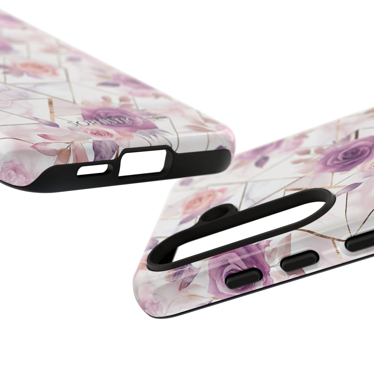 Royal Floral in Rose Royale - Tough Phone Case