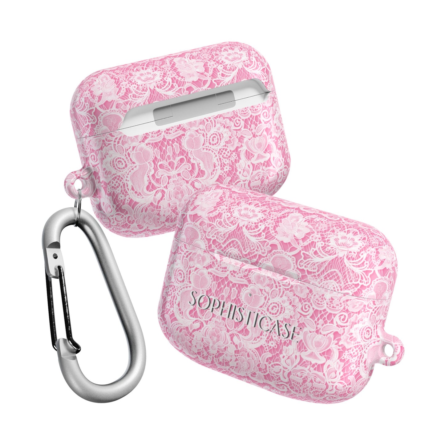 AirPod Cases - Luxe Lace in Pink