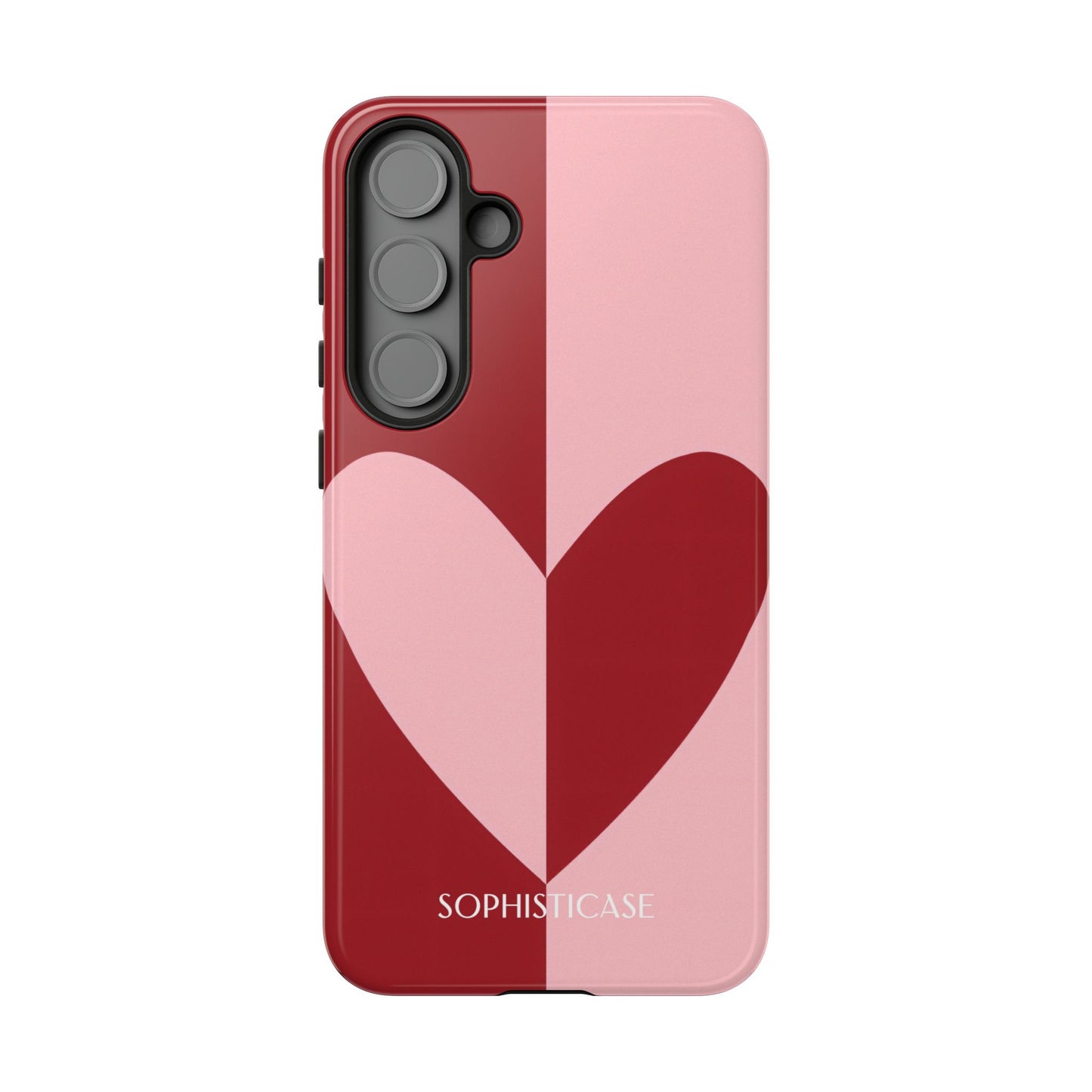 Be Mine in Red and Pink - Protective Phone Case for Samsung Galaxy - Sophisticase