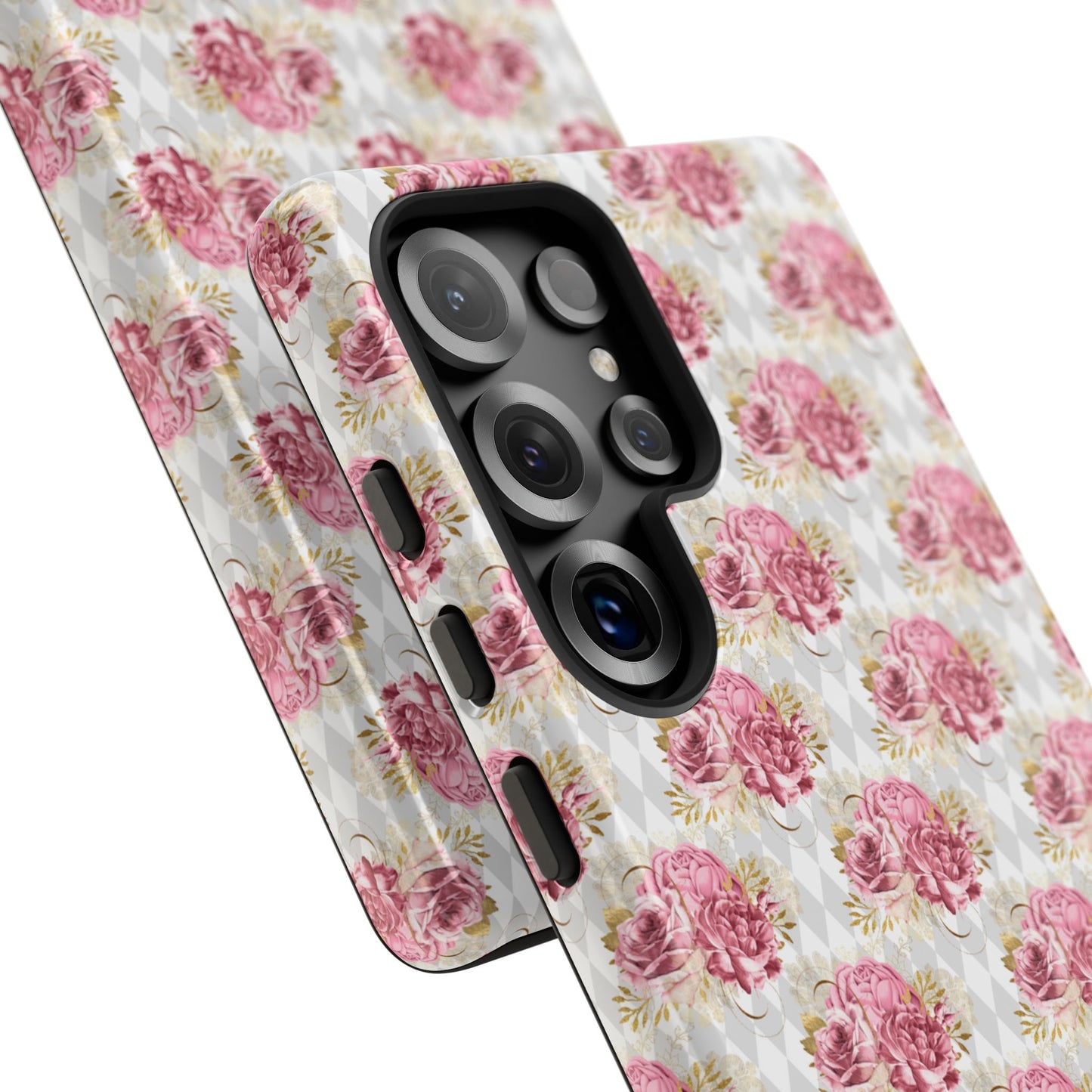 Rose Diamond Romance in Colette - Tough Phone Case