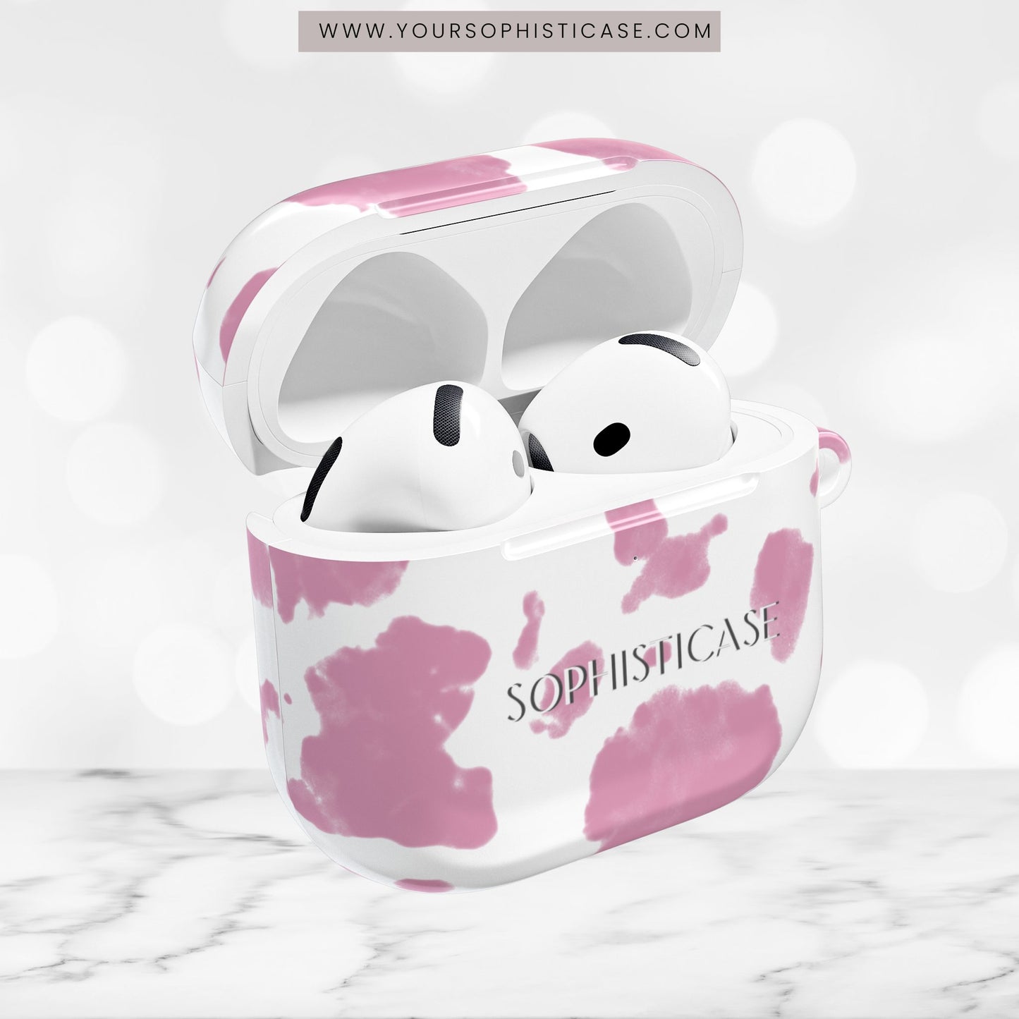AirPod Cases - Holy Cow in Pink