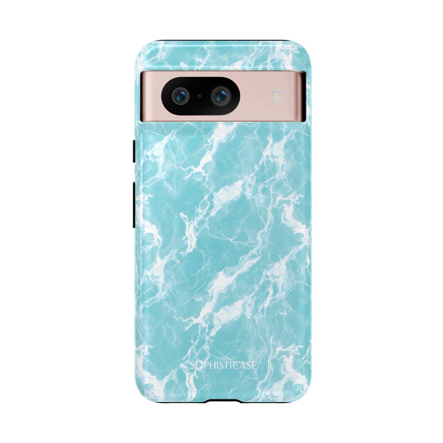 Marble Crush in Aqua - Google Pixel Case