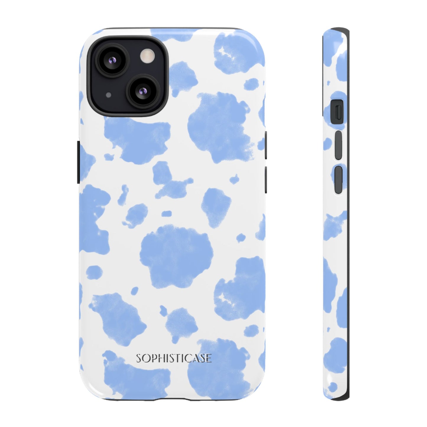 Holy Cow in Blue - iPhone Case