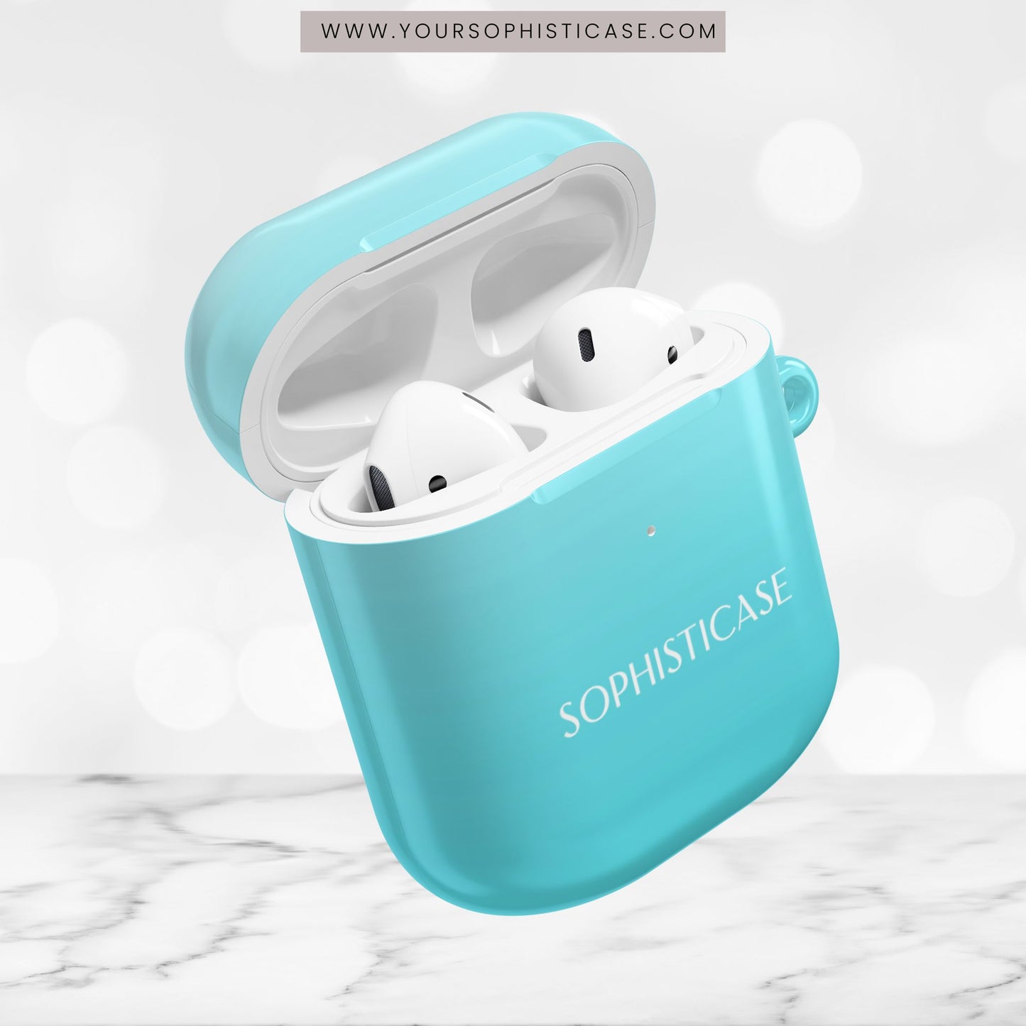 AirPod Cases - Heavenly in Aqua