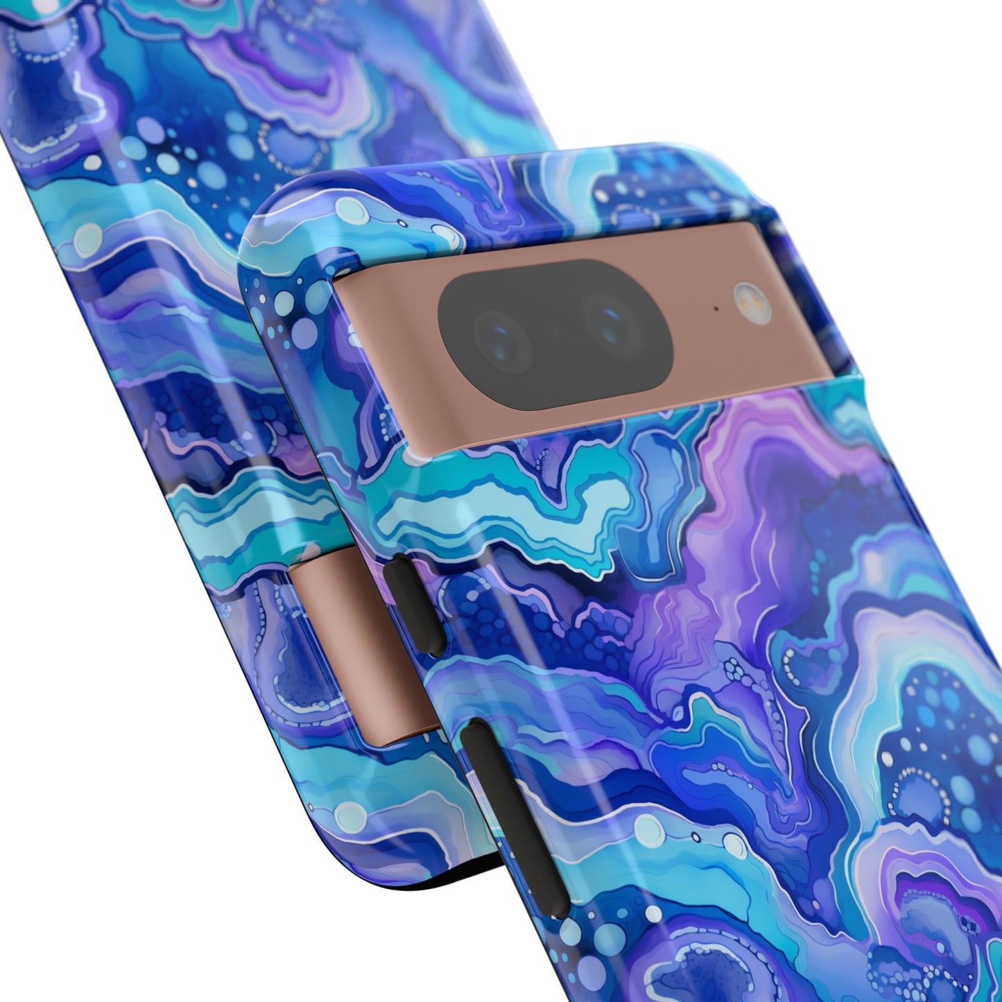 Nightstone in Lapis Wave - Tough Phone Case