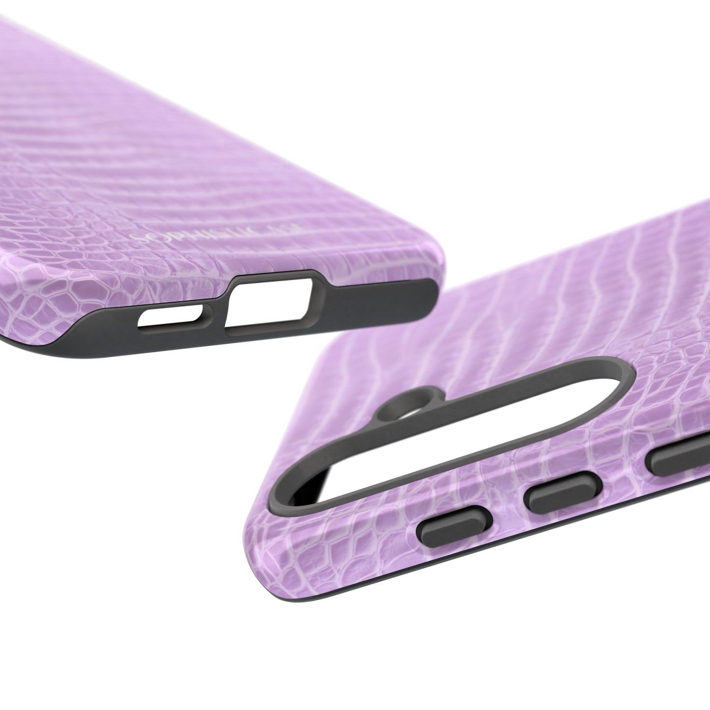 Luxe Leather in Purple - Tough Phone Case