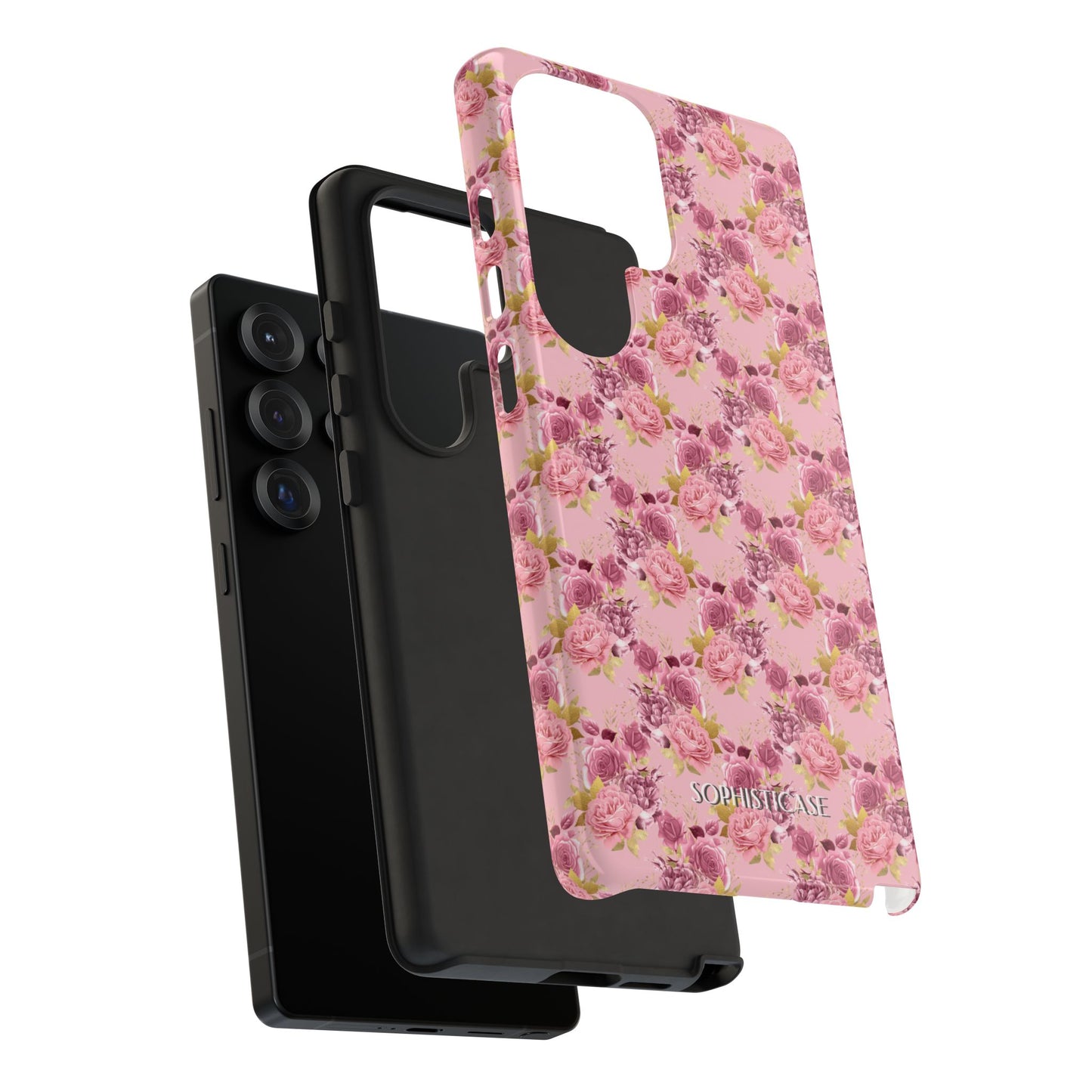 Rose Diamond Romance in Amelie - iPhone Case, Samsung Galaxy Case, Google Pixel Case