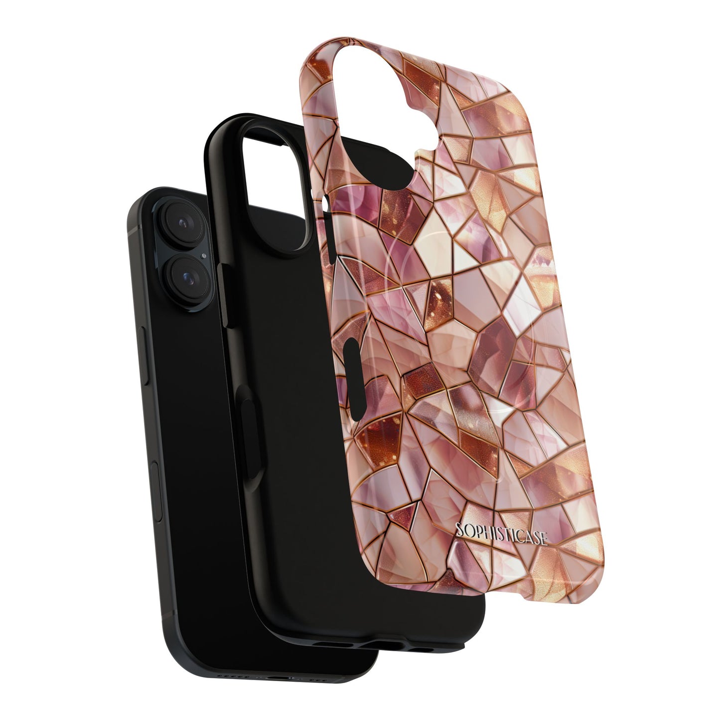 Rose' Runway in Champagne Mosaic - Magsafe Case
