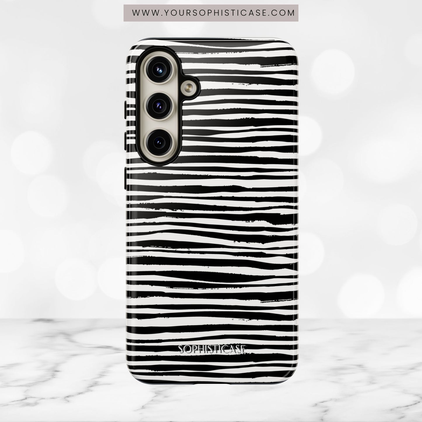 Dark Thoughts in Noir - Tough Phone Case