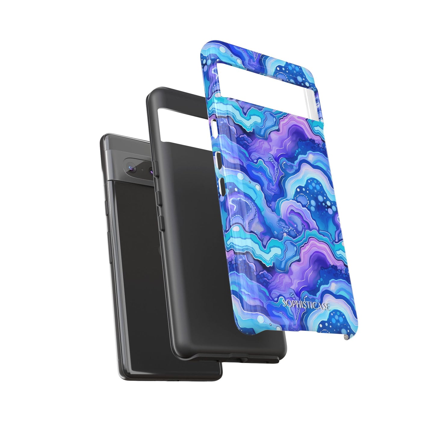 Nightstone in Lapis Wave - Tough Phone Case