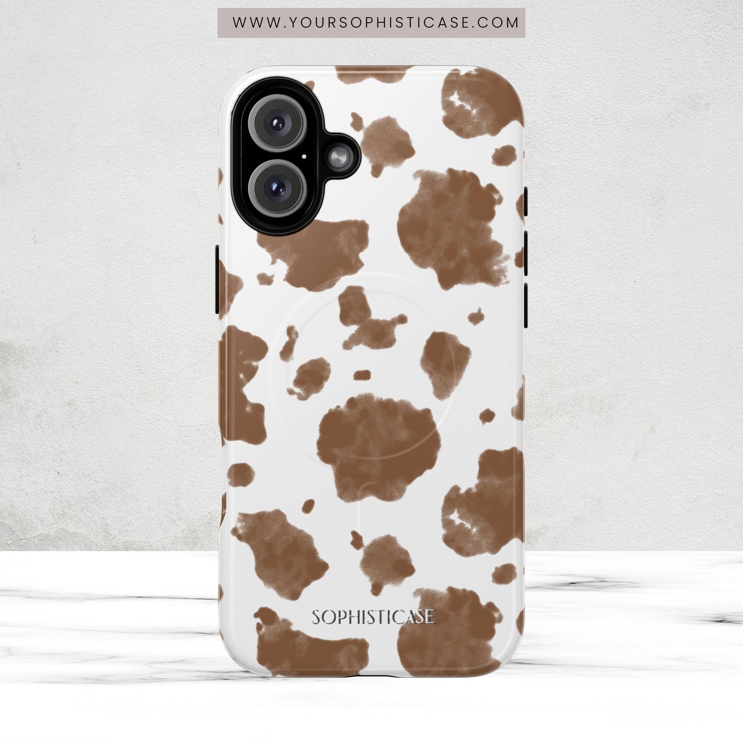 Holy Cow in Brown - Magsafe Case