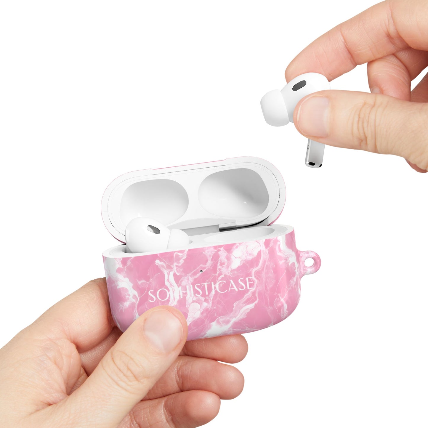 AirPod Cases - Marble Crush in Pink