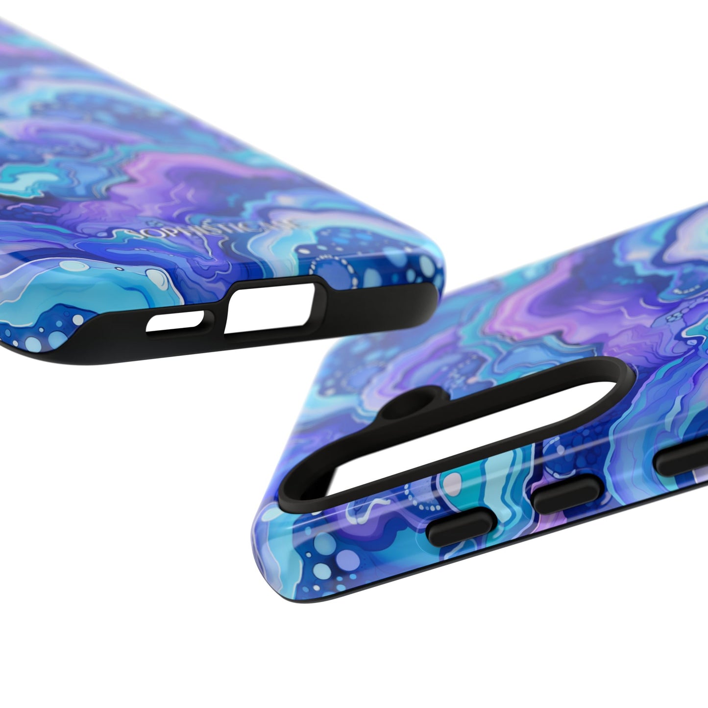 Nightstone in Lapis Wave - Tough Phone Case