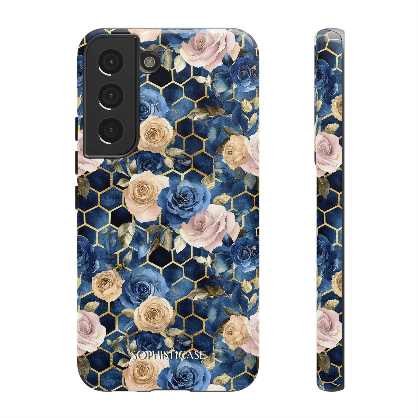 Royal Floral in Midnight Rose - Tough Phone Case