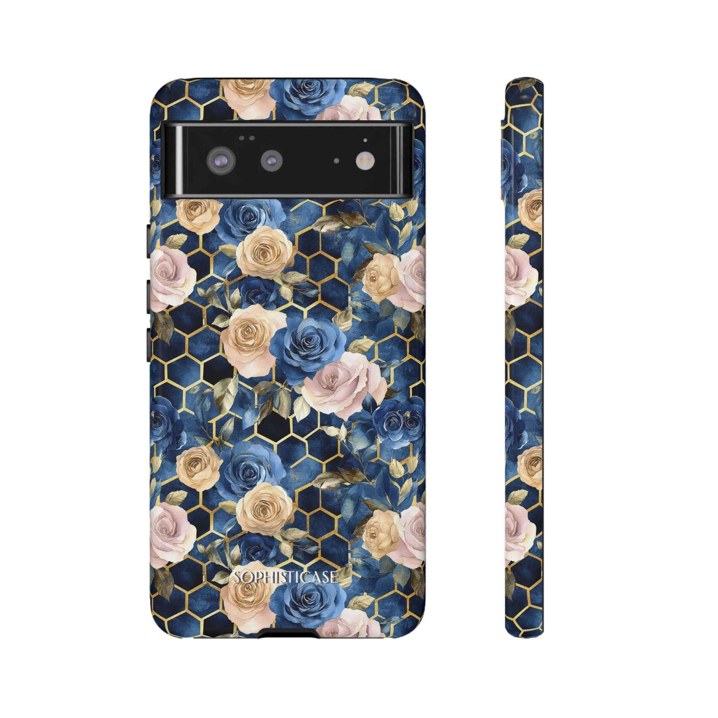 Royal Floral in Midnight Rose - Tough Phone Case