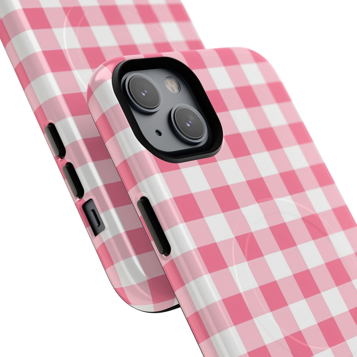 Gingham in Salmon - Magsafe Case