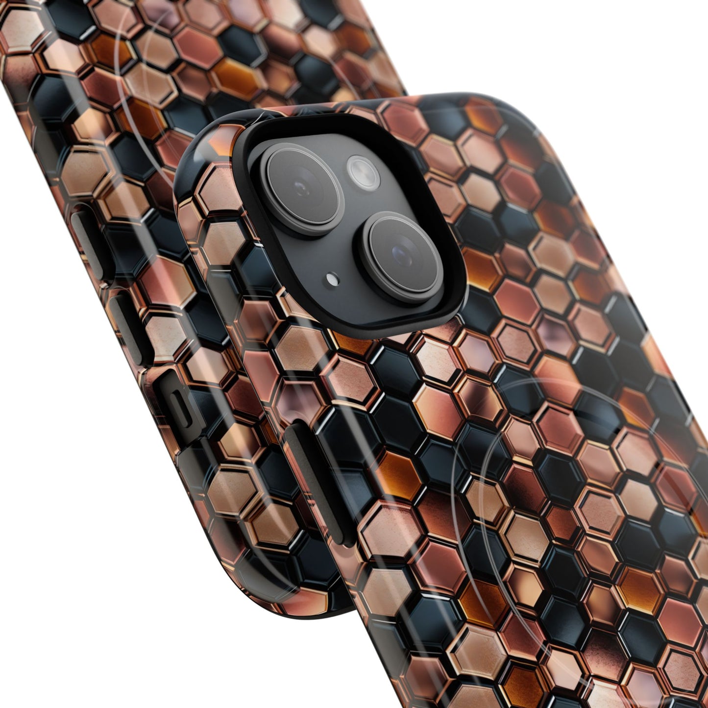 Rose' Runway in Honeycomb Mosaic - Magsafe Case