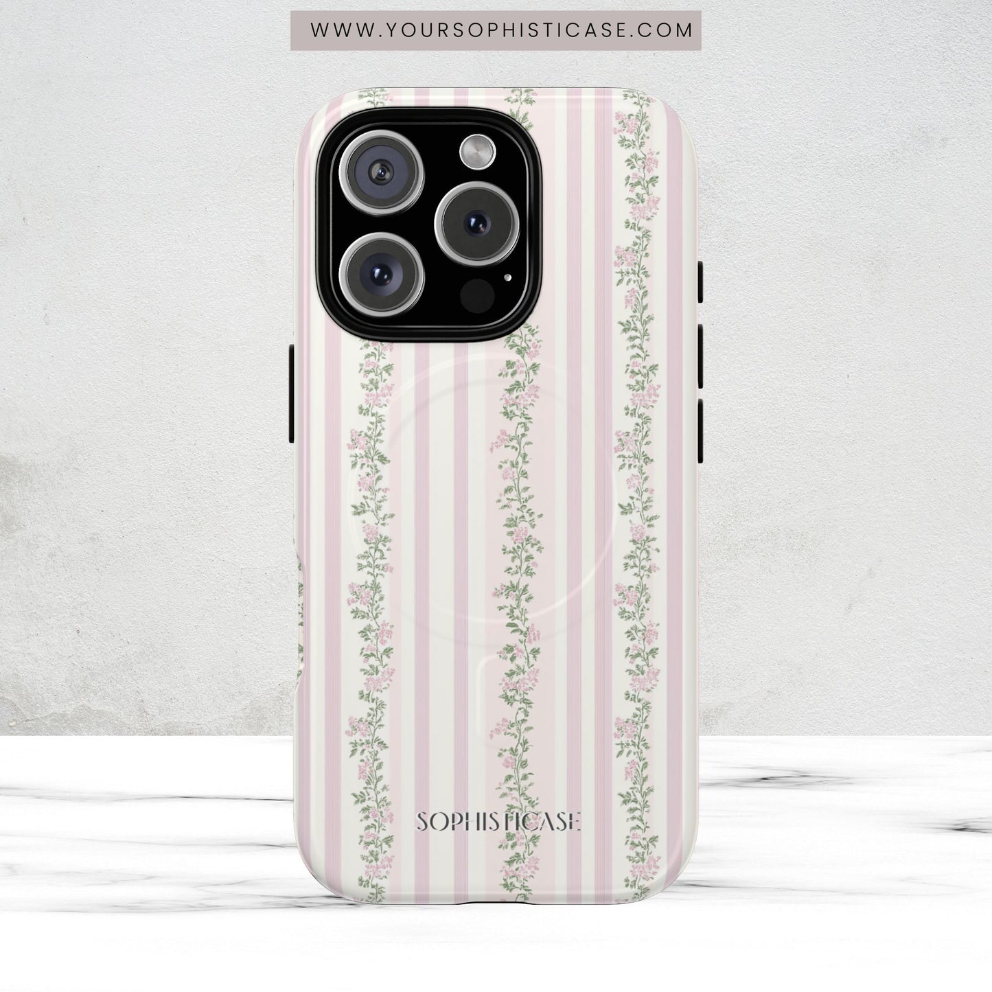 The Sweetest Thing in Coquette Rose Vine - Magsafe Case