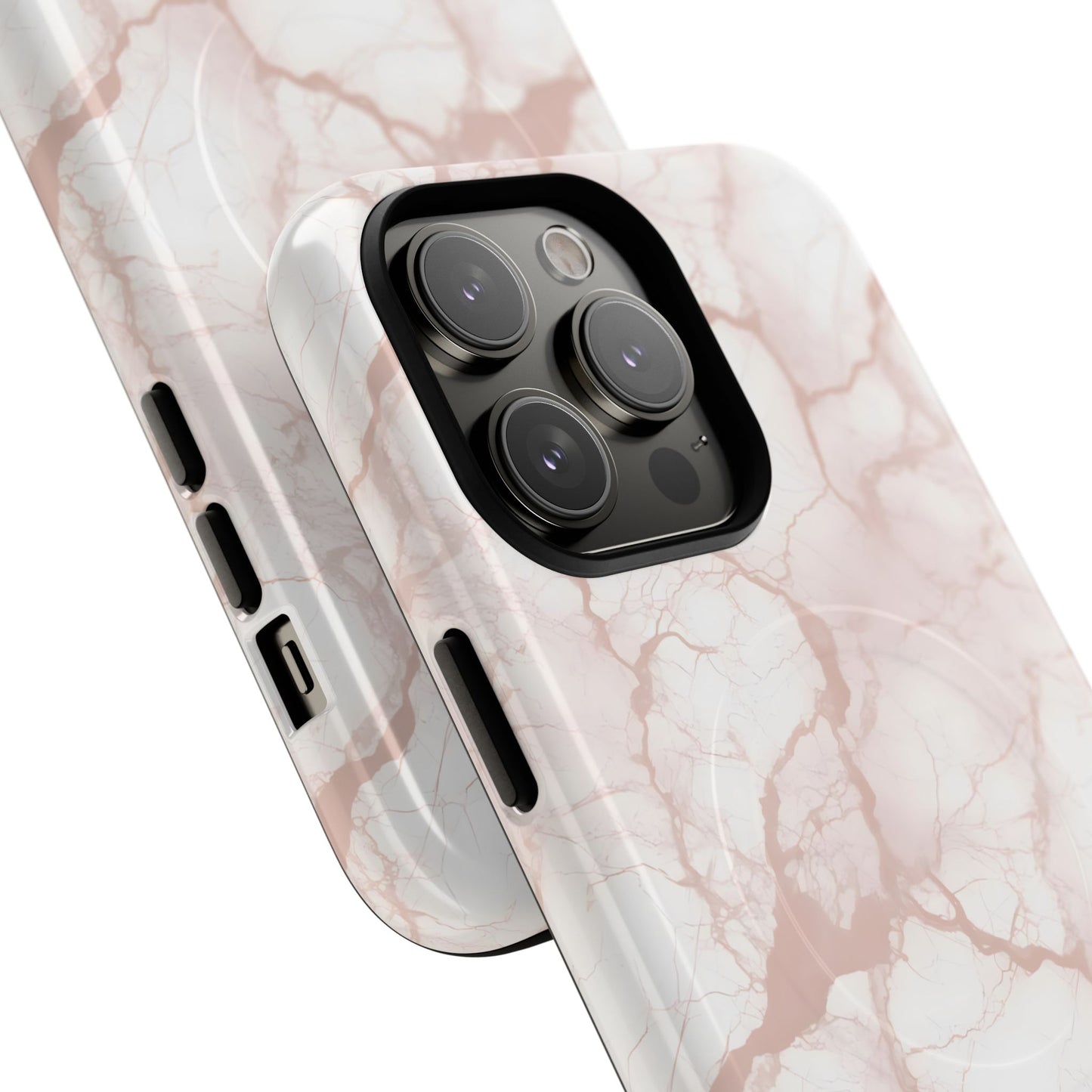Marble Opulence in Neutral Beige - Magsafe Case