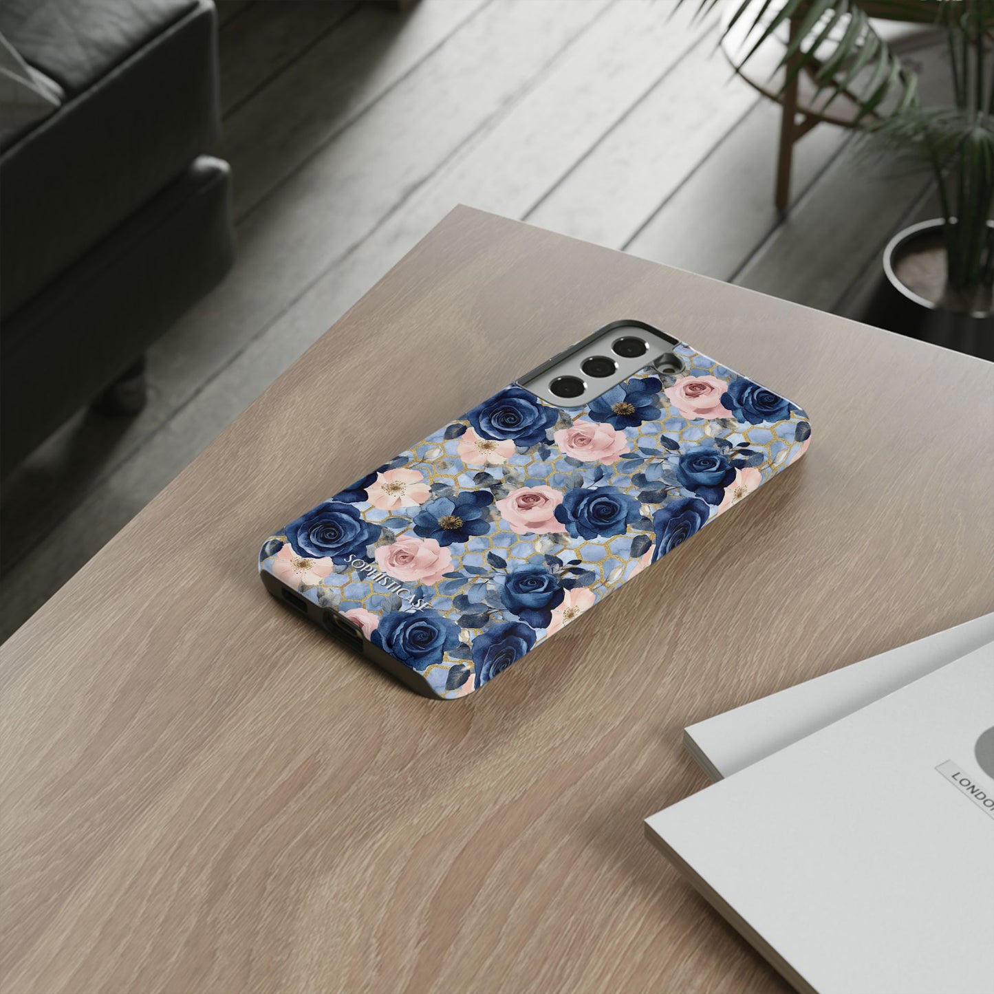 Royal Floral in Gilded Sky - Tough Phone Case