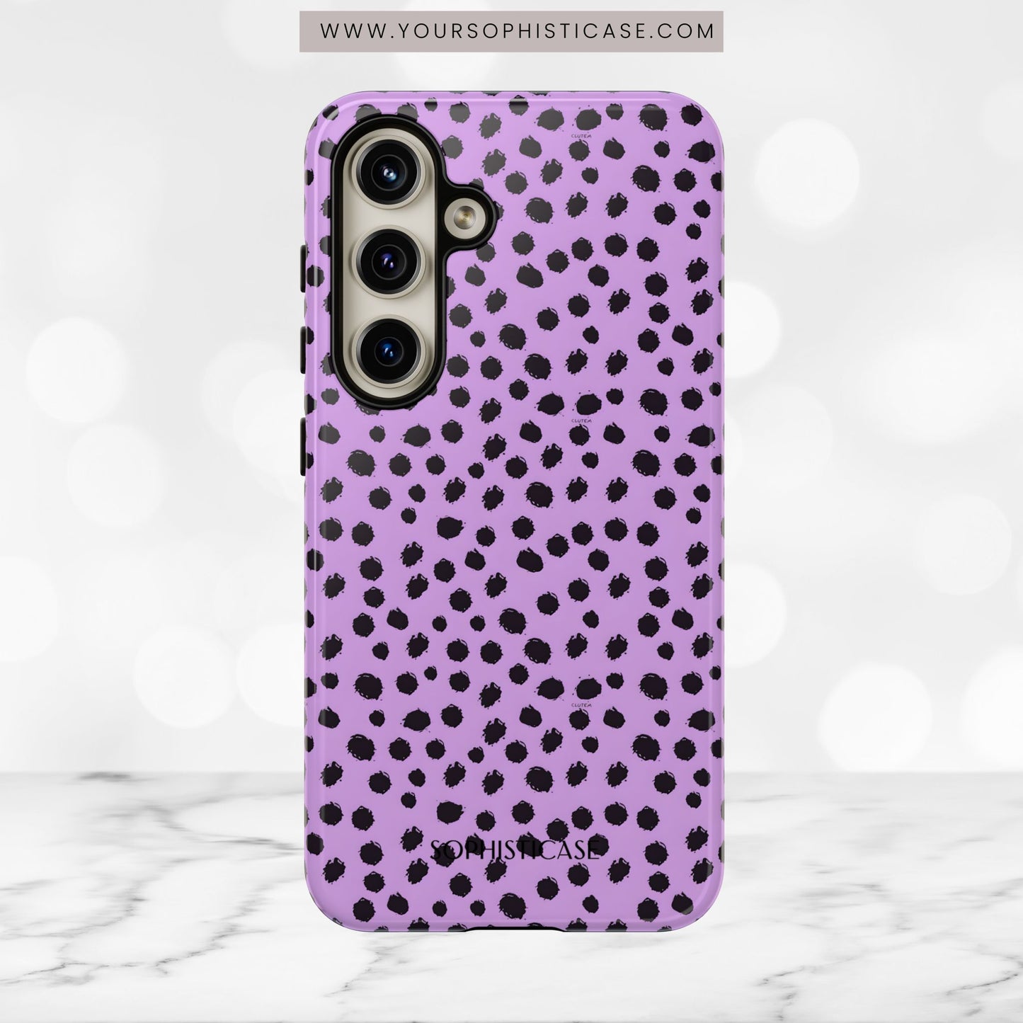 Cheetahs and Liars in Purple - Tough Phone Case