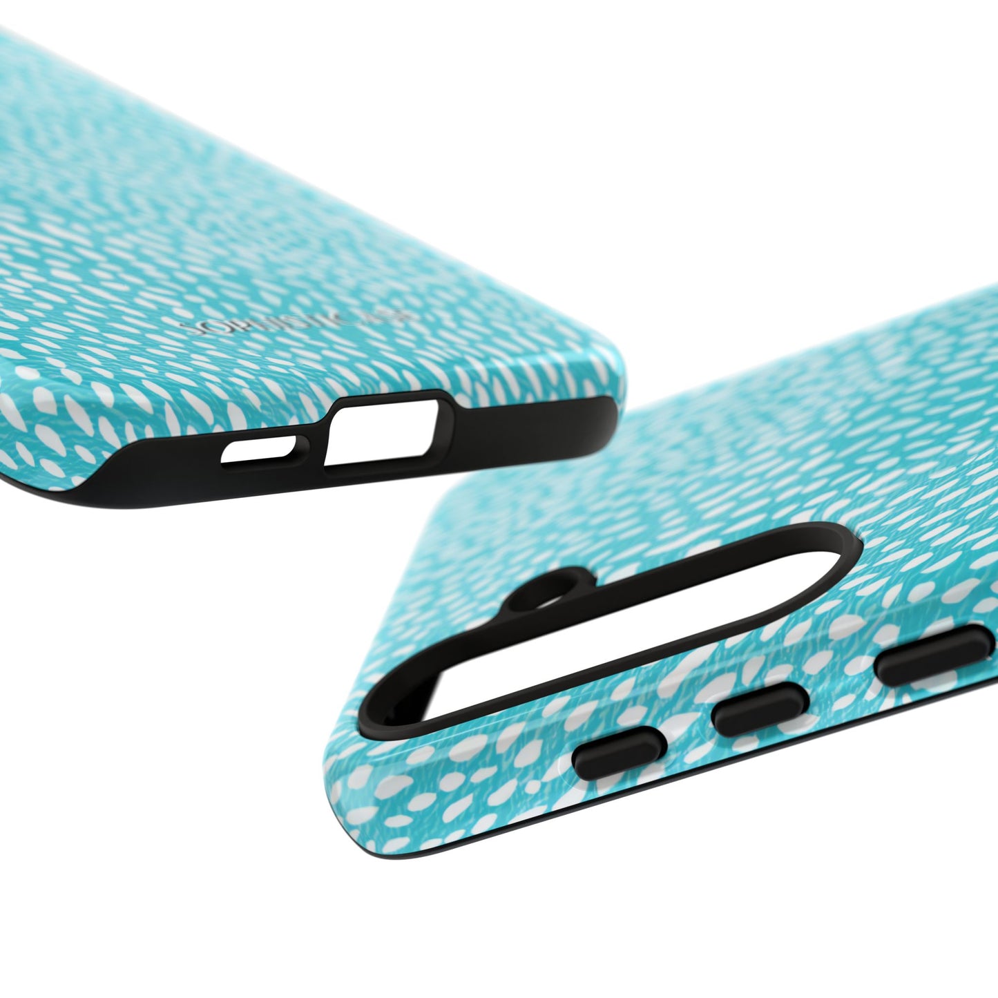 Oh Deer! in Aqua - Tough Phone Case