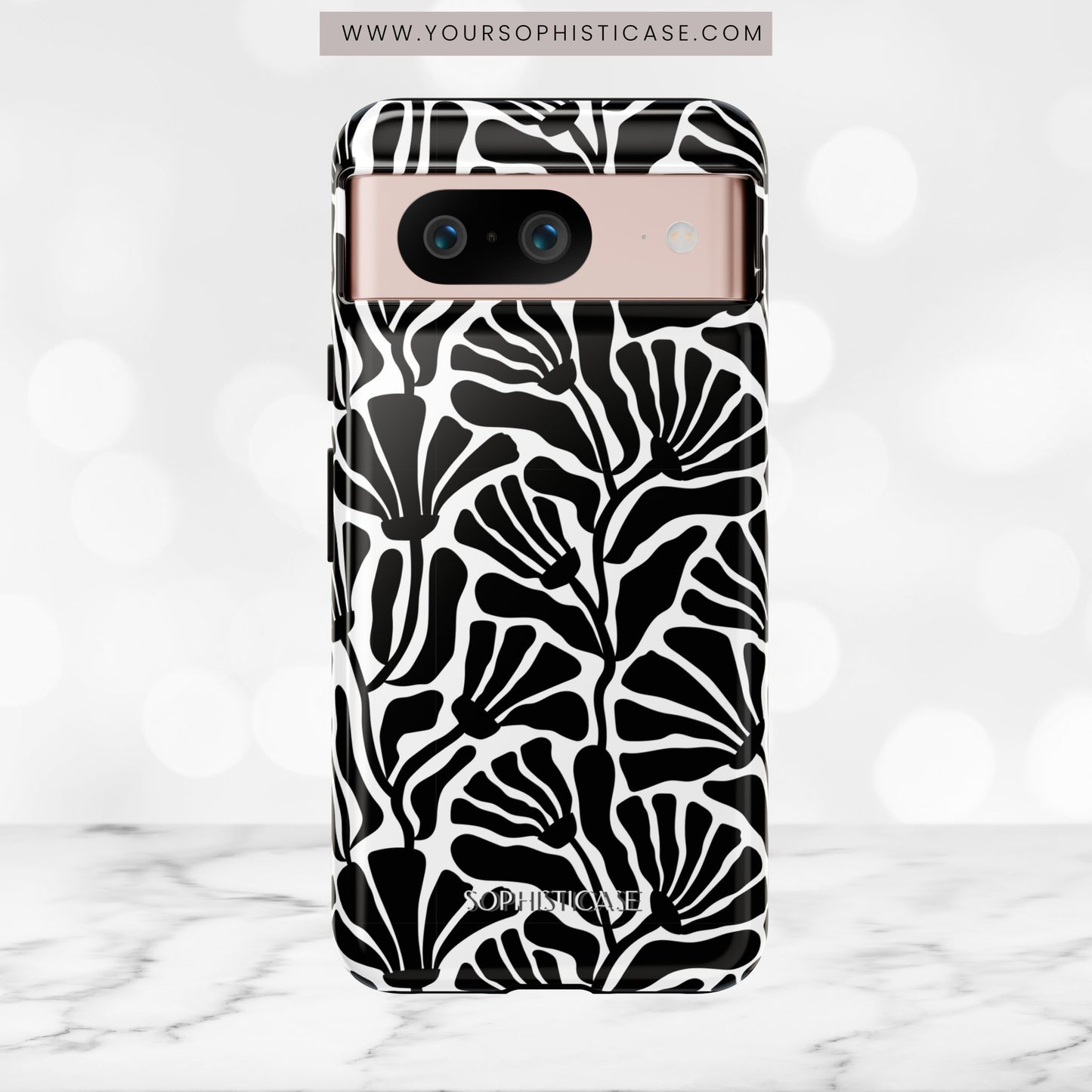 Dark Thoughts in Urban Vine - Tough Phone Case
