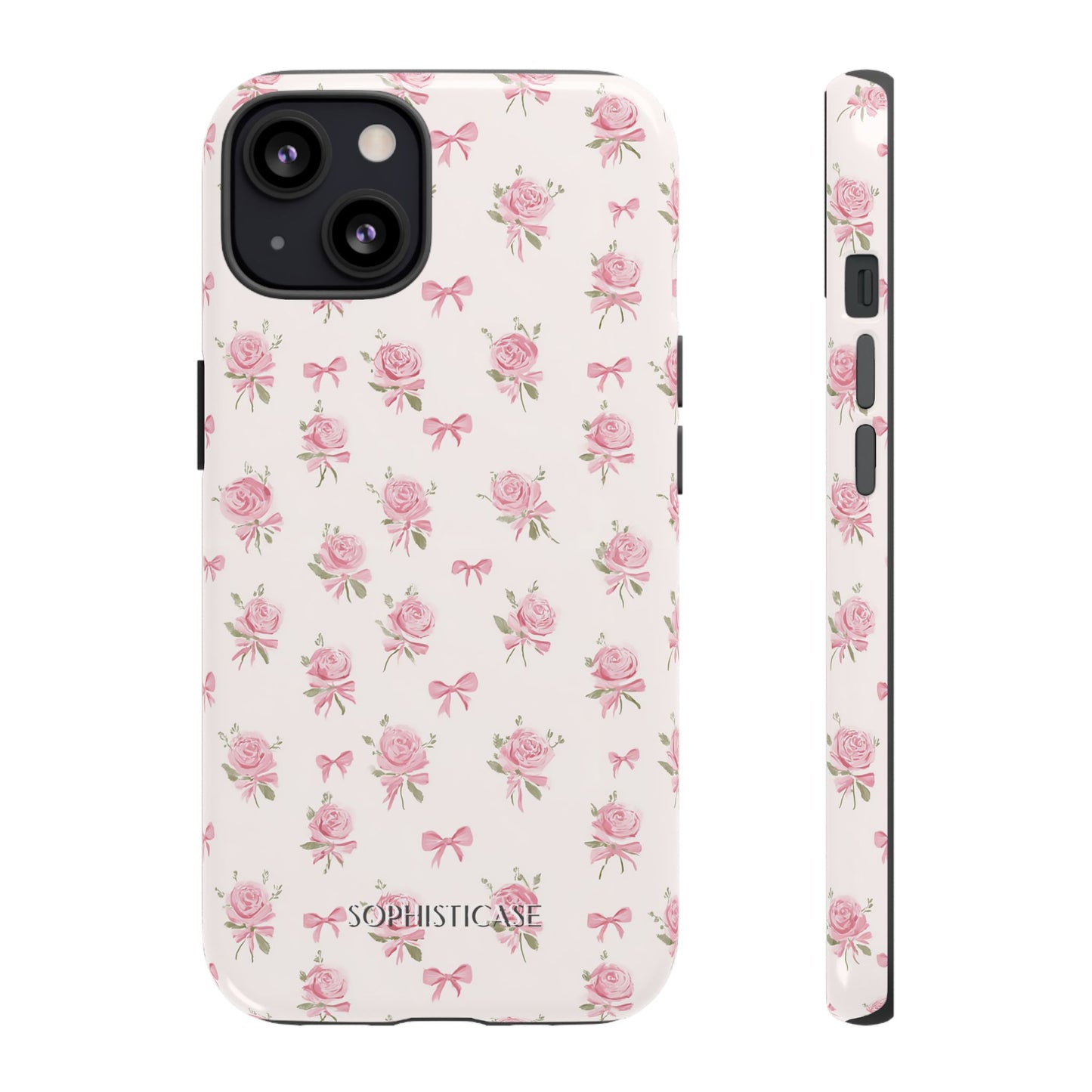 The Sweetest Thing in Coquette Roses and Bows - iPhone Case