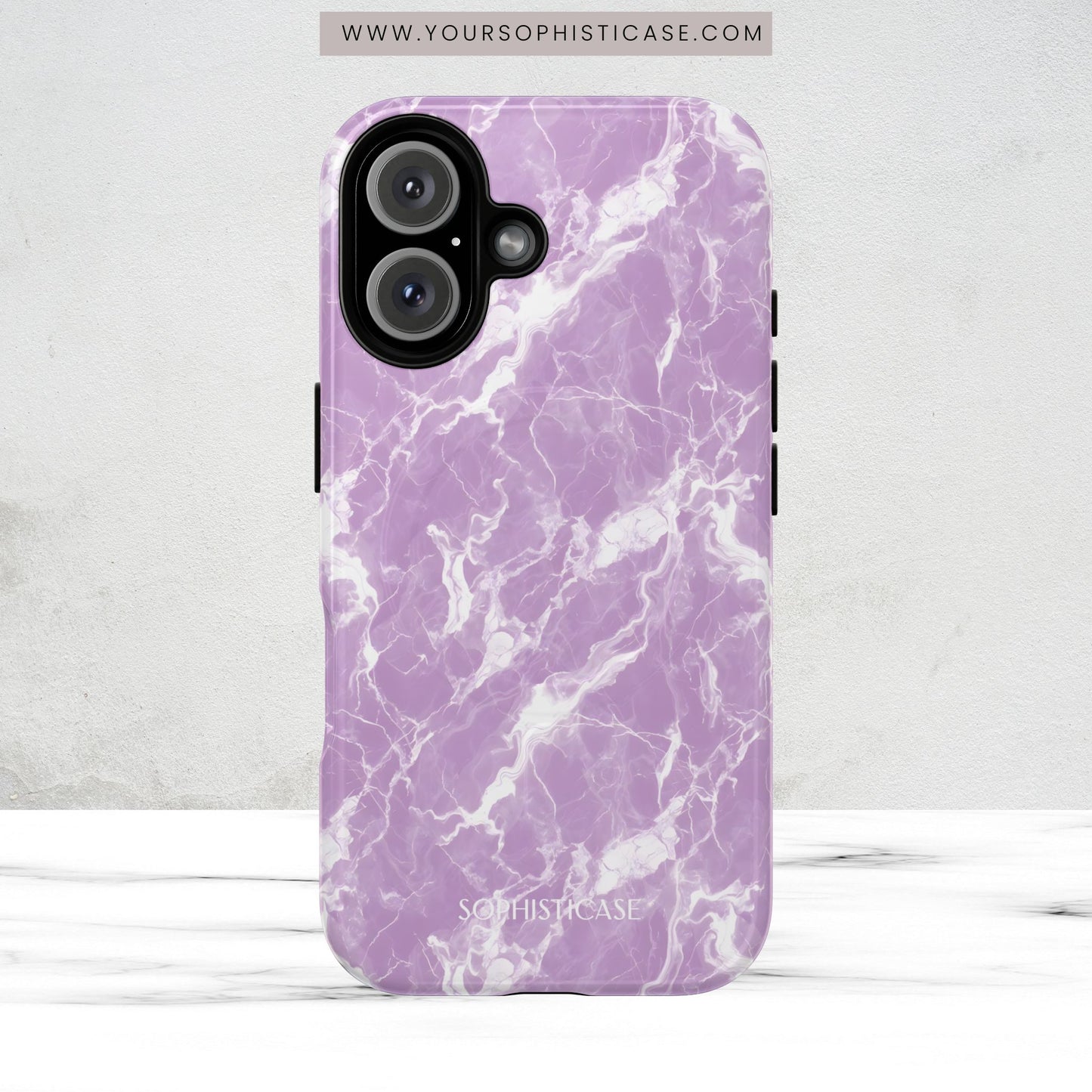 Marble Crush in Purple - Magsafe Case