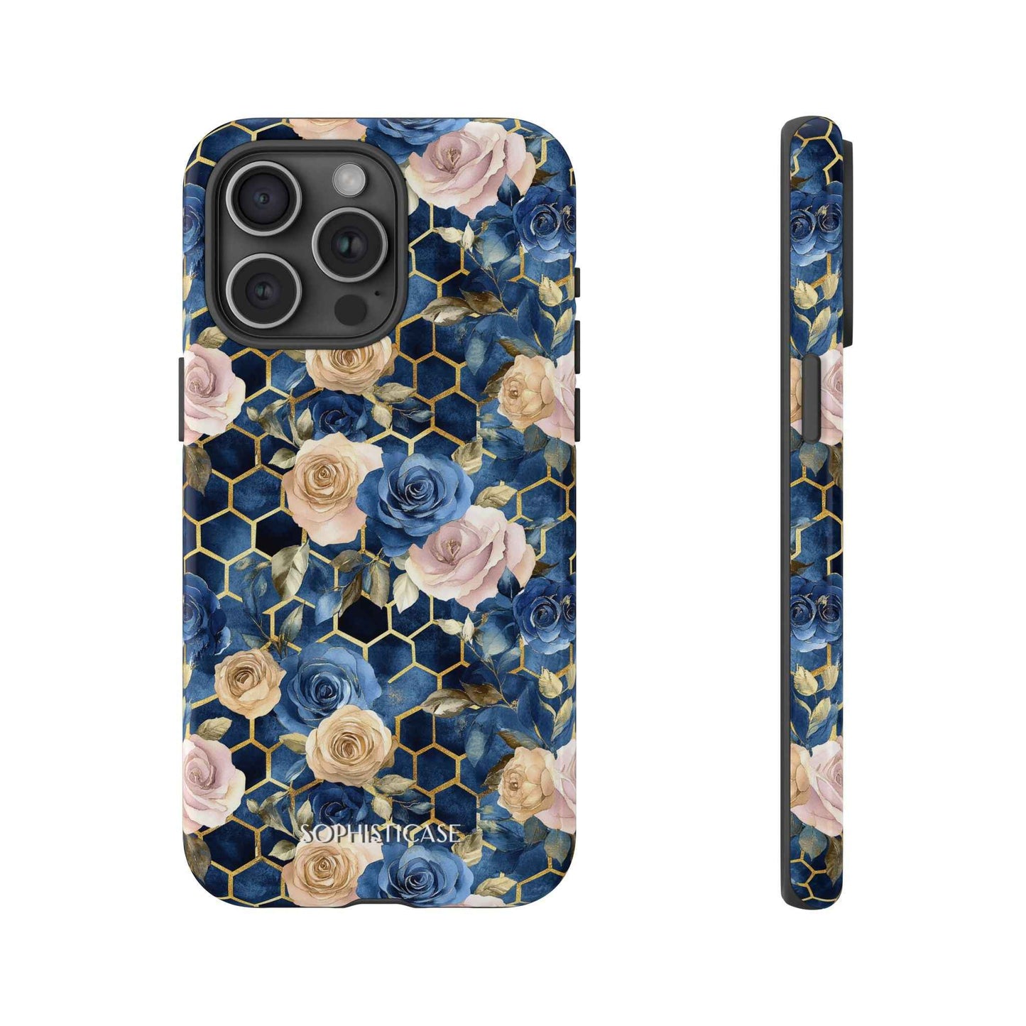 Royal Floral in Midnight Rose - Tough Phone Case