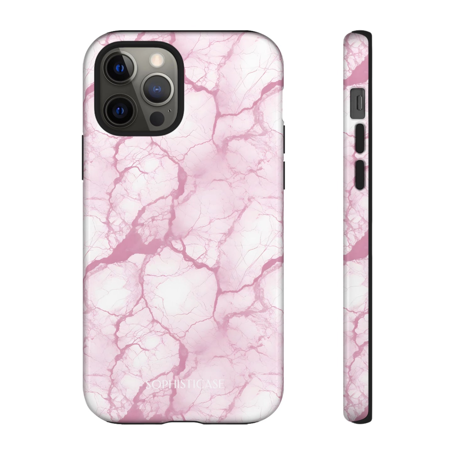 Marble Opulence in Pink - Tough Phone Case