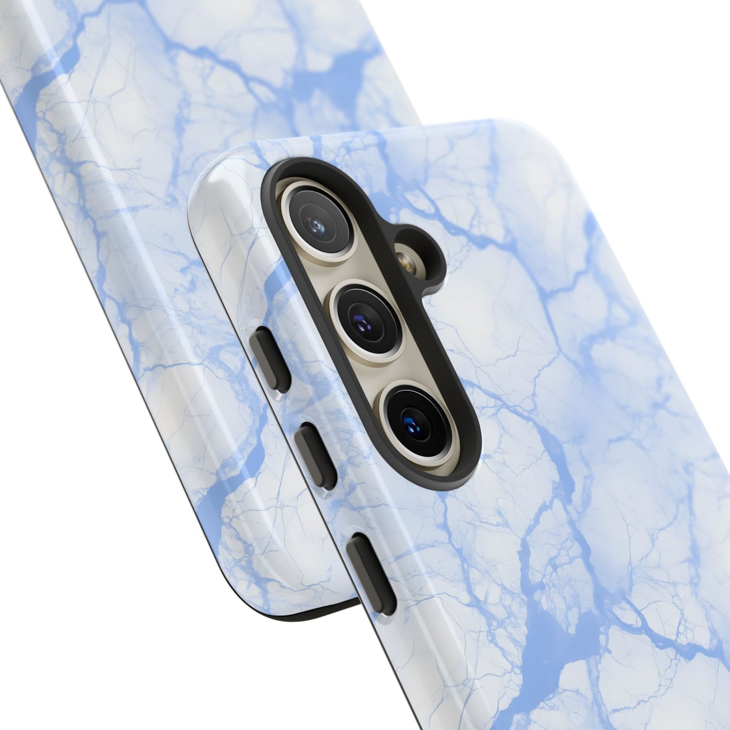 Marble Opulence in Blue - Tough Phone Case