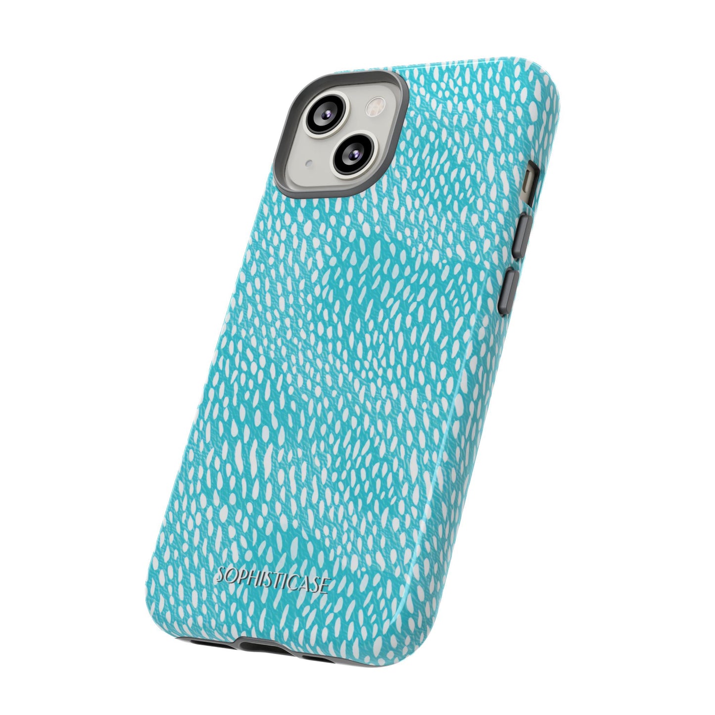 Oh Deer! in Aqua - Tough Phone Case
