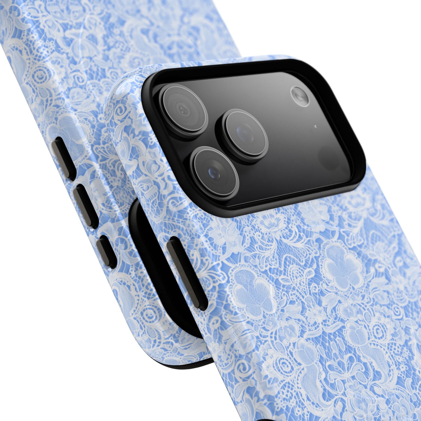 Luxe Lace in Blue - Magsafe Case