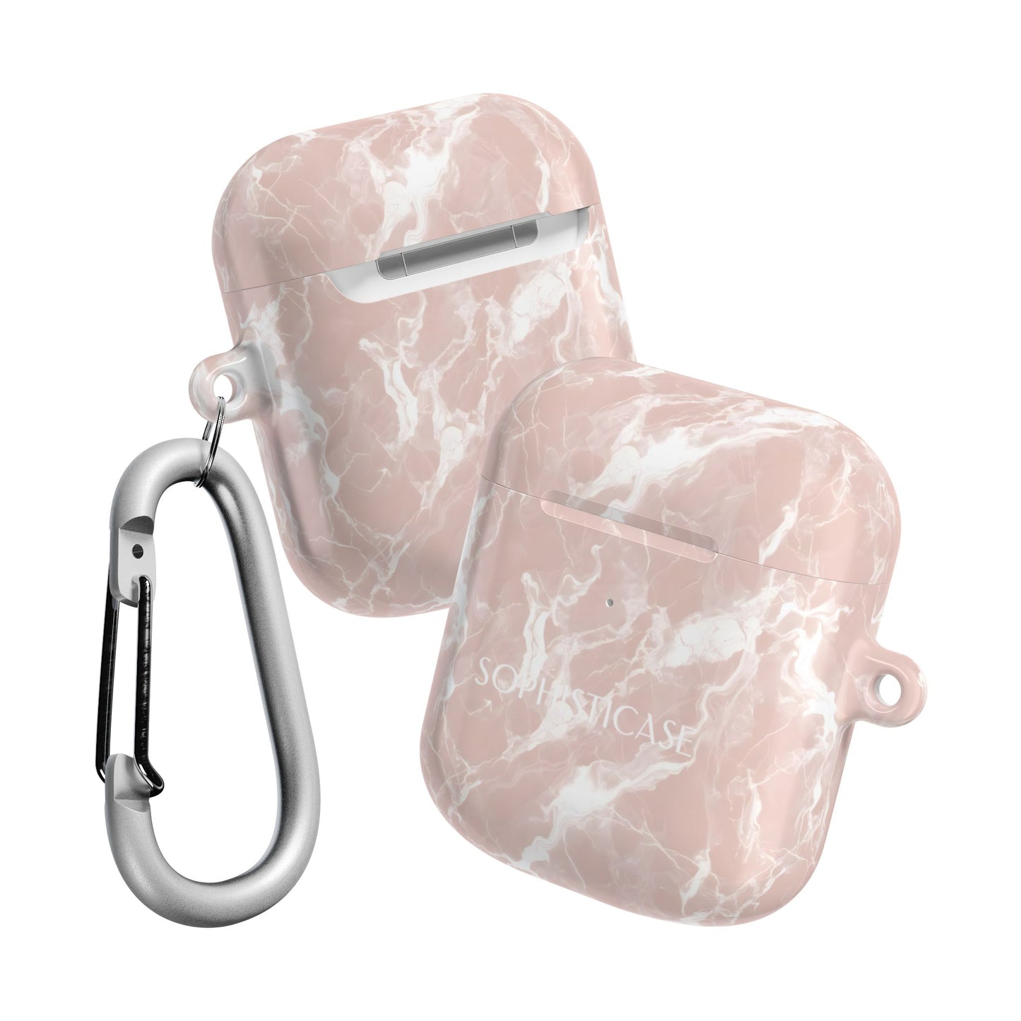 AirPod Cases - Marble Crush in Neutral Beige