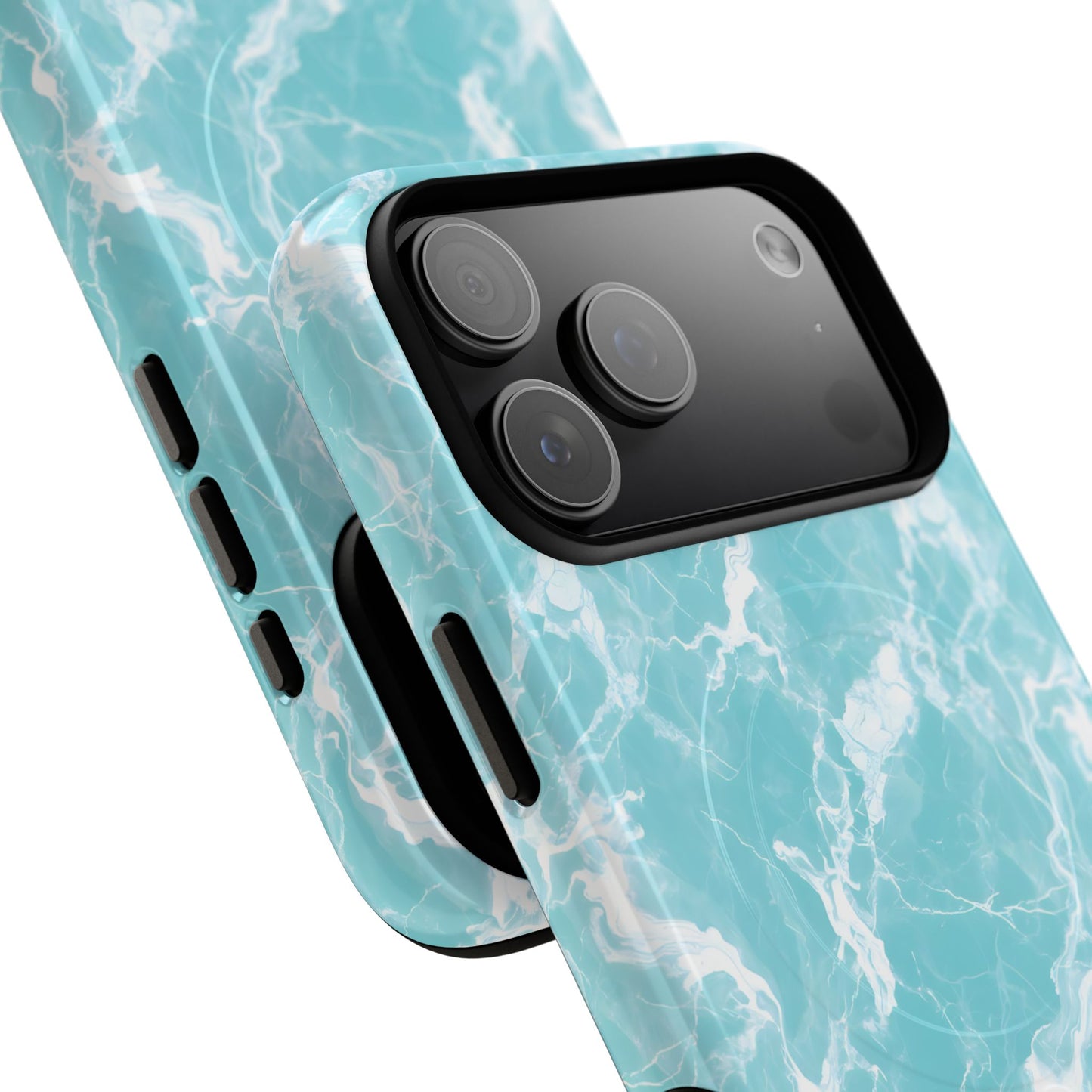 Marble Crush in Aqua - Magsafe Case