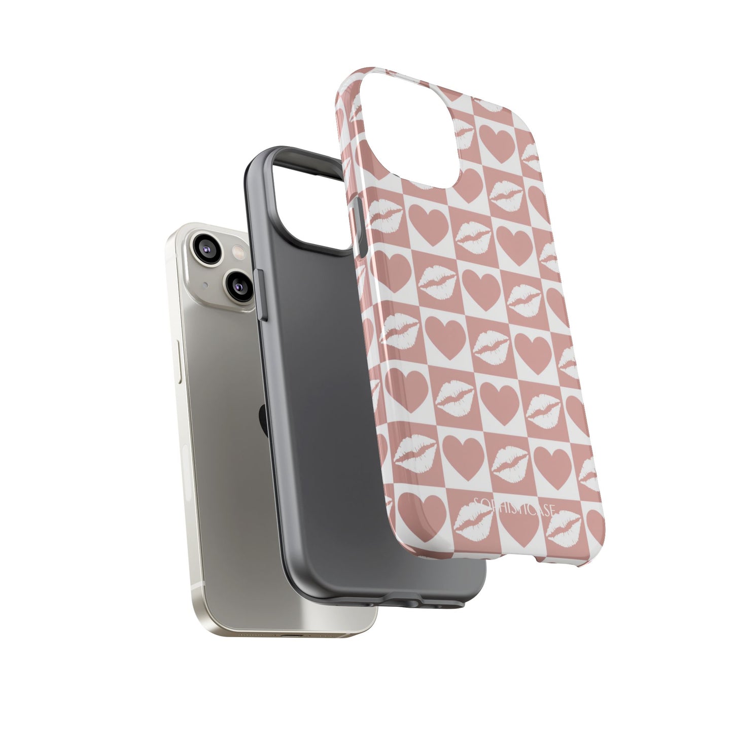Belle Amie in Neutral Brown - Tough Phone Case