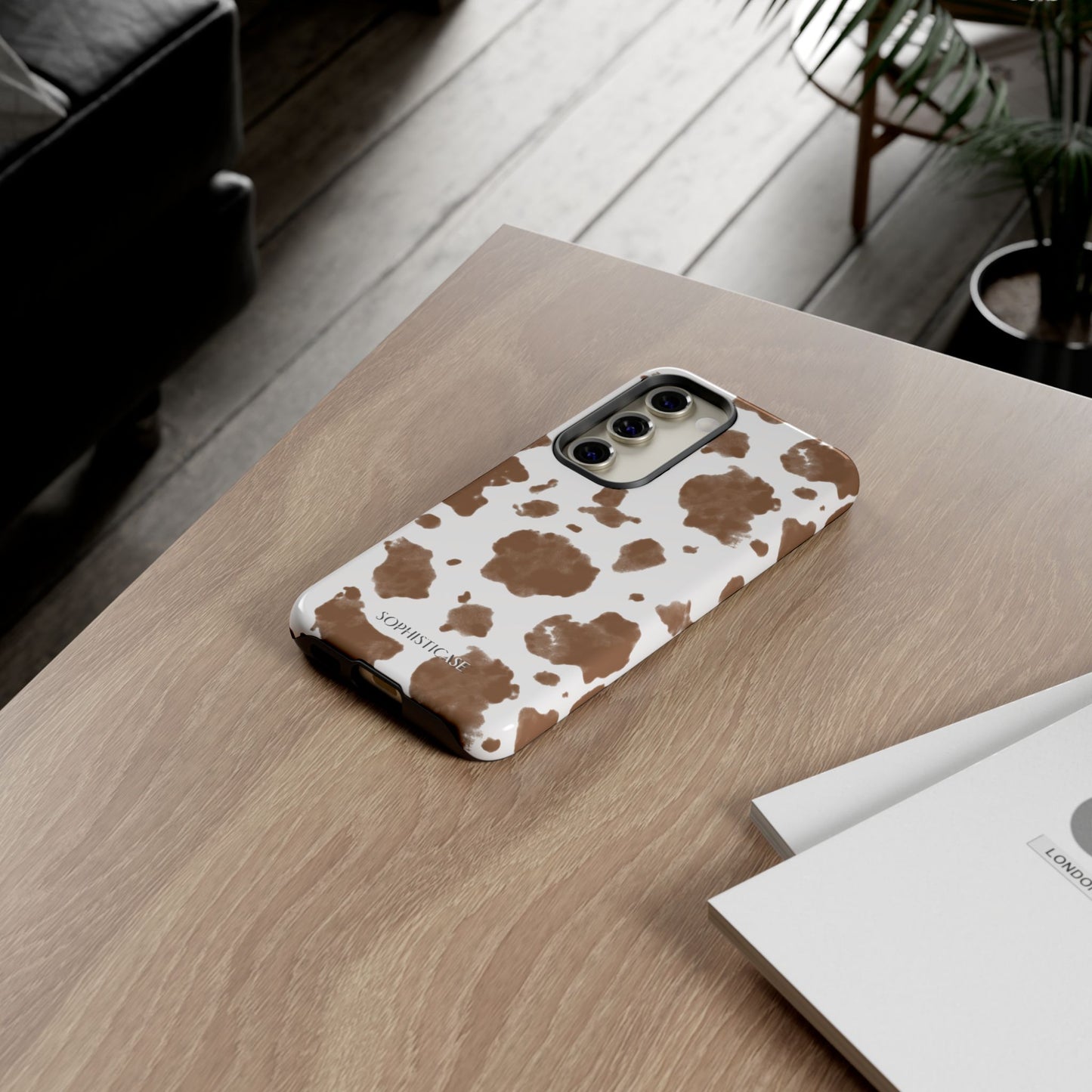 Holy Cow in Brown - Tough Phone Case