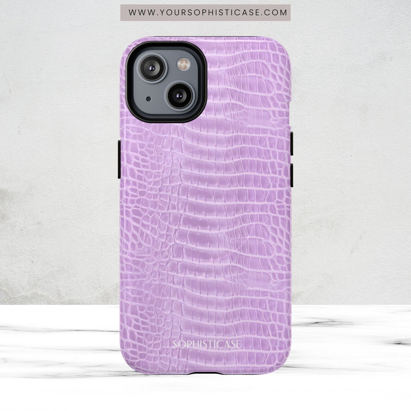 Luxe Leather in Purple - Magsafe Case