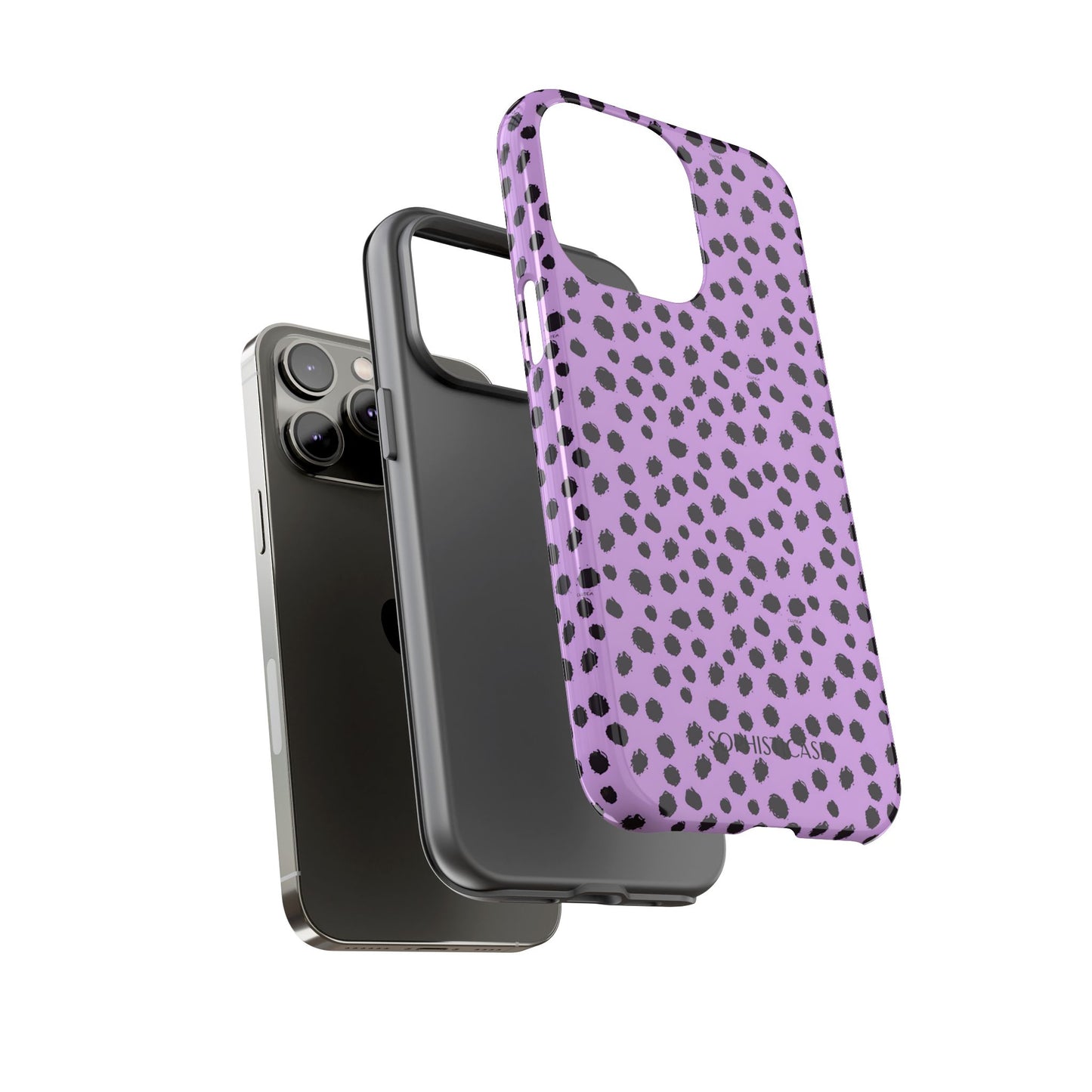 Cheetahs and Liars in Purple - iPhone Case