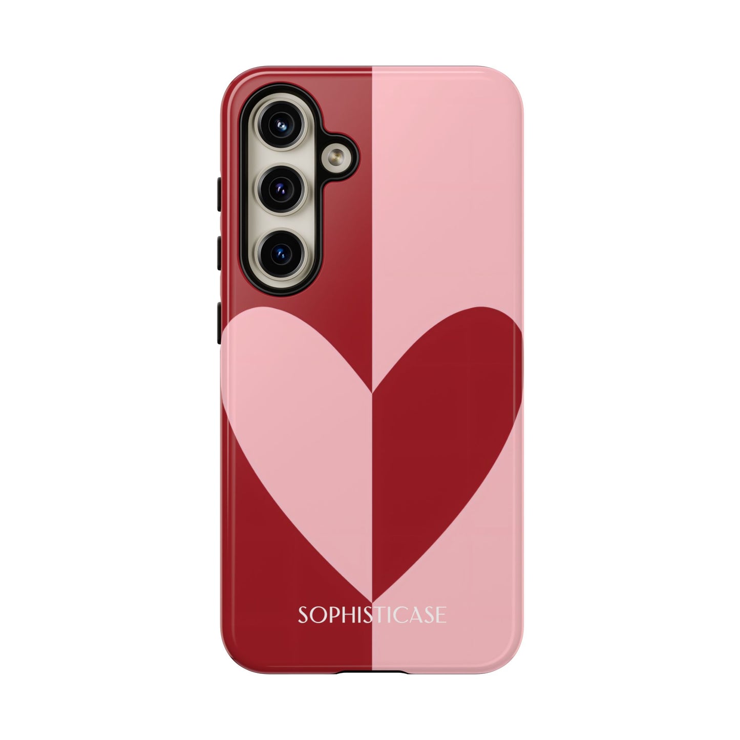 Be Mine in Red and Pink - Protective Phone Case for Samsung Galaxy - Sophisticase