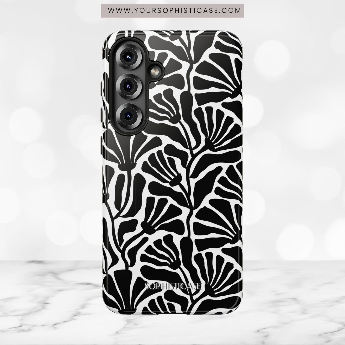 Dark Thoughts in Urban Vine - Tough Phone Case