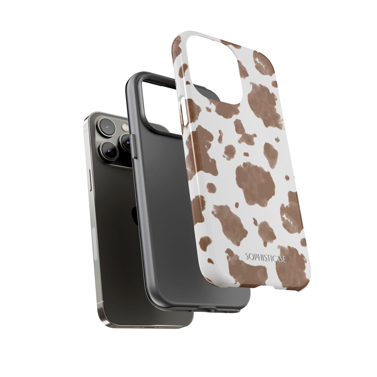 Holy Cow in Brown - iPhone Case
