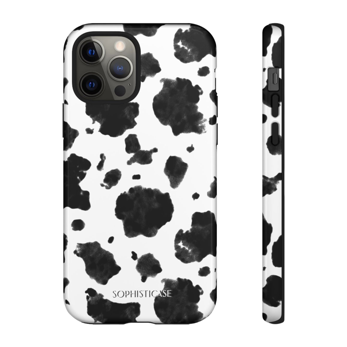 Holy Cow in Black - iPhone Case