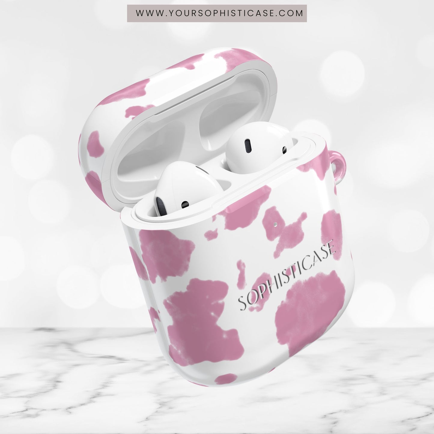 AirPod Cases - Holy Cow in Pink